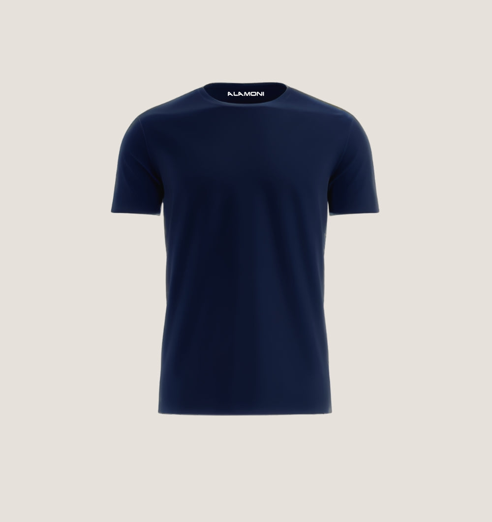 T-shirt | Marineblauw