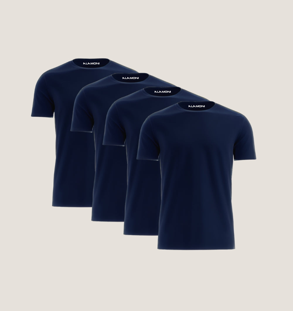 Verpakking van 4 | Marineblauw