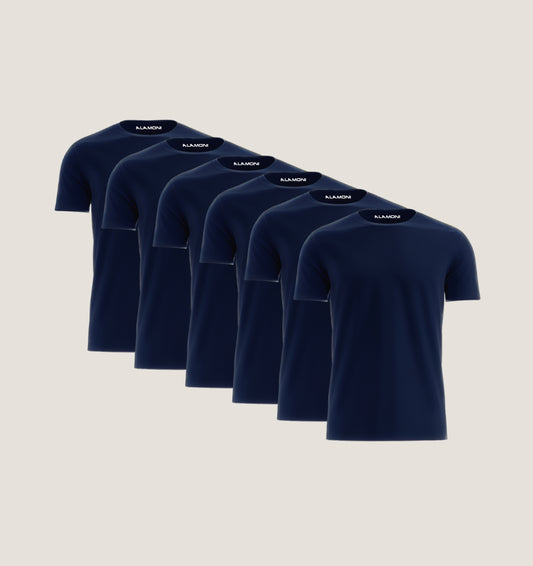 Verpakking van 6 | Marineblauw