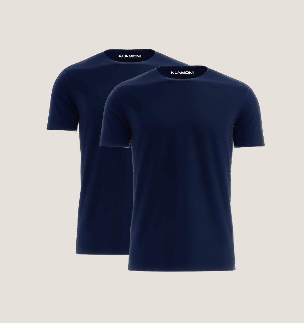 Verpakking van 2 | Marineblauw