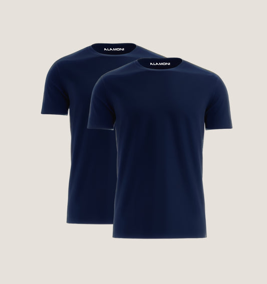 Verpakking van 2 | Marineblauw