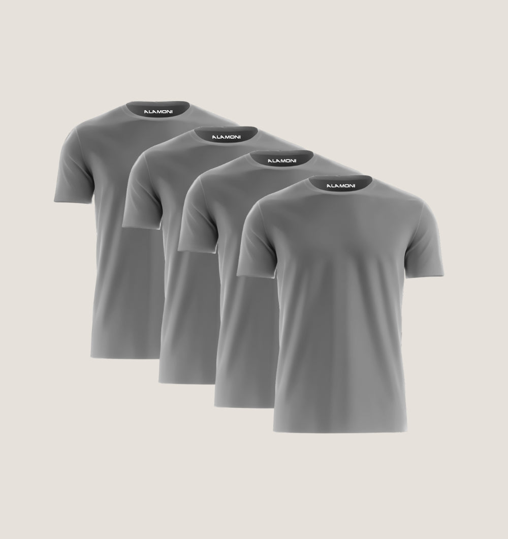 Verpakking van 4 | Grijs