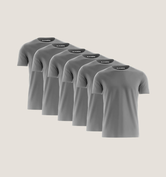 Verpakking van 6 | Grijs