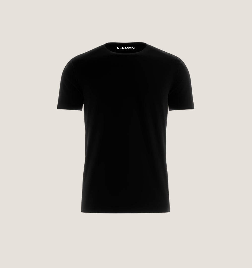 T-shirt | Zwart