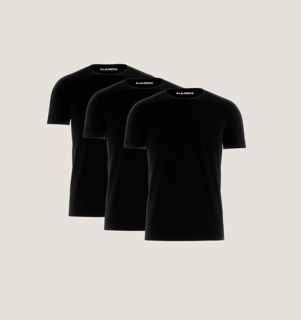 Verpakking van 3 | Zwart