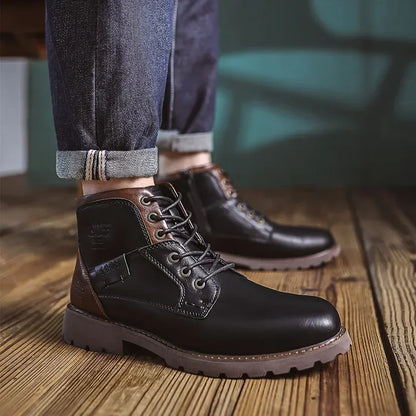 Parker | Herren-Freizeitstiefel aus Leder im britischen Stil