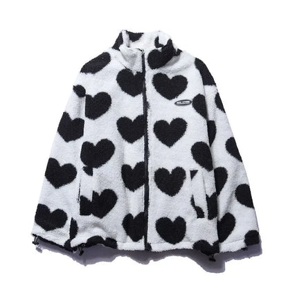 Teddy™ Reversible Coat met Harten